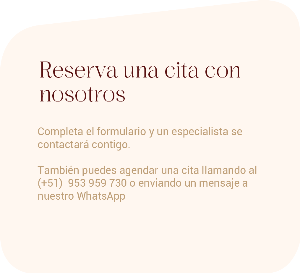 Reserva una cita